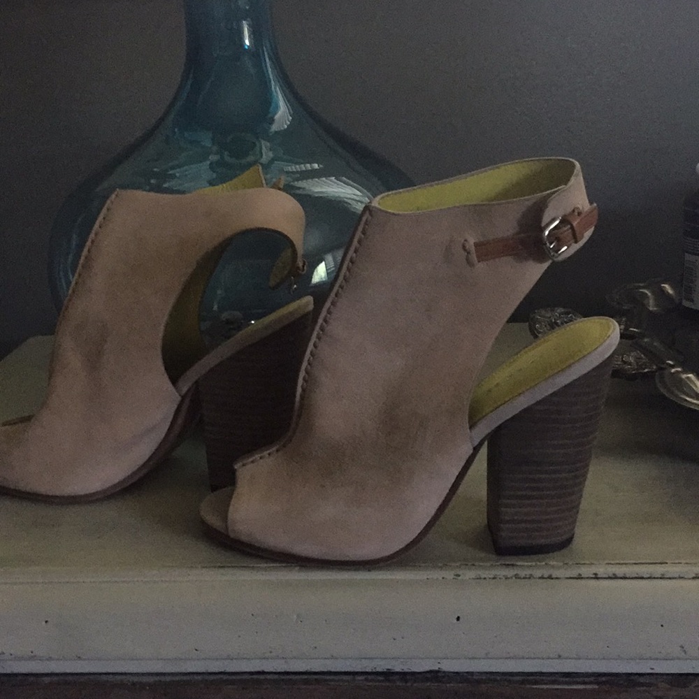 COACH open toe open heel shoe